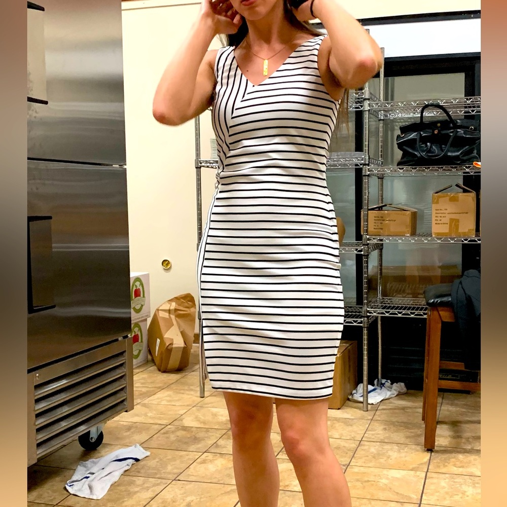 Aqua by Bloomingdales striped dress